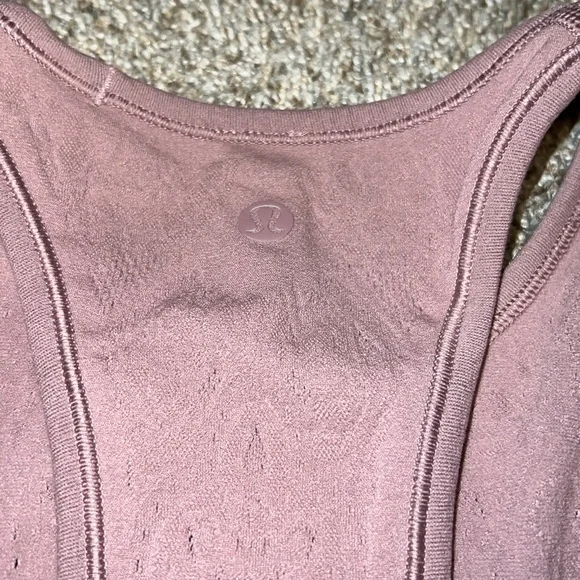 Lululemon Reveal Tank *Zen Expression Vintage Mauve Size 6? - Picture 14 of 14